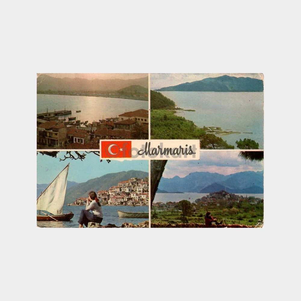 Marmaris 4 Görünüş Kartpostal