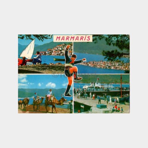 Marmaris 4 Görünüş ve Zeybek Kartpostal