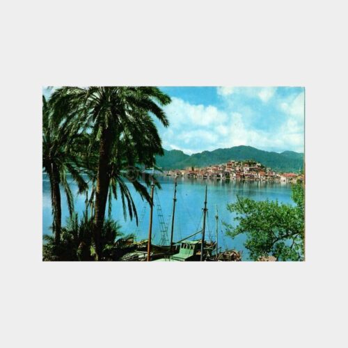 Marmaris Genel Görünüş Postadan Geçmiş Damgalı Kartpostal