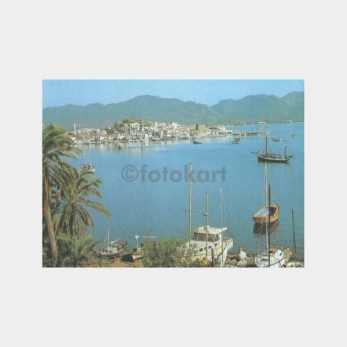 Marmaris Liman Görünüş Kartpostal