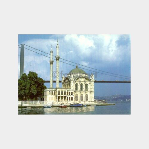 1975 Ortaköy Camii Konulu Kartpostal