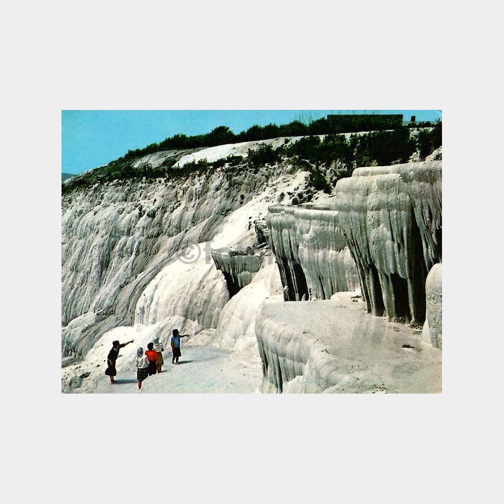 Pamukkale Genel Görünüş Kartpostal
