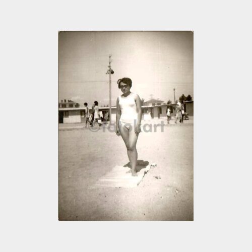 Plajda Mayolu Kadın Fotoğraf