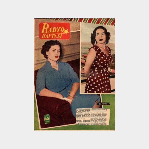Radyo Haftası Dergisi, 1955 Sayı 43