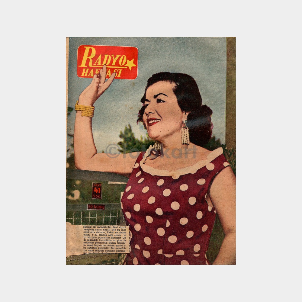Radyo Haftası Dergisi, 1955 Sayı 41