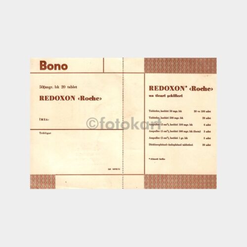 Roche Redoxon Broşür Kart
