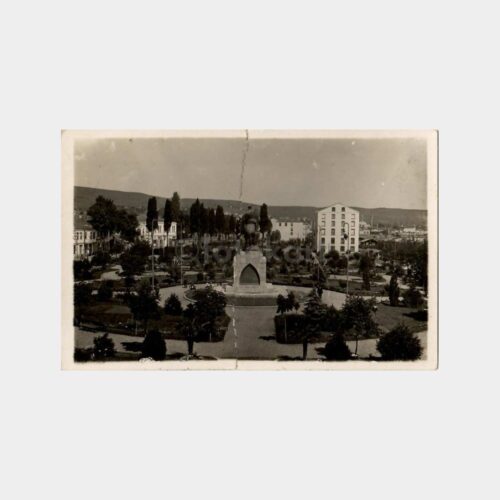 1936 Samsun Parkı Görünüş Fotokart