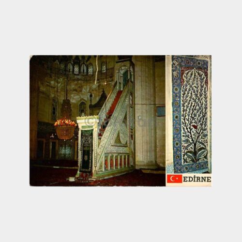 Selimiye Camii İçinden 2 Görünüş Kartpostal