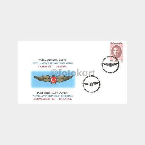 1977 Sivil Havacılık 2000 Toplantısı FDC