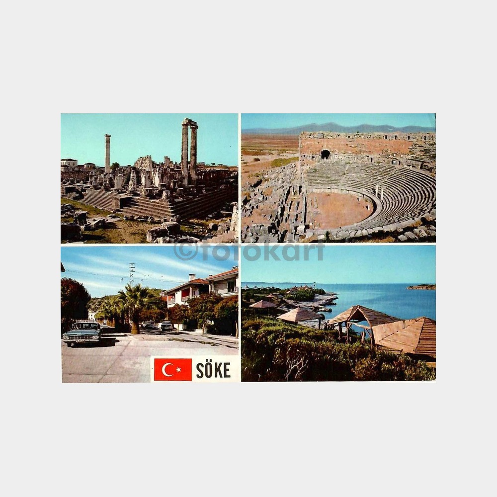 Söke 4 Görünüş Kartpostal