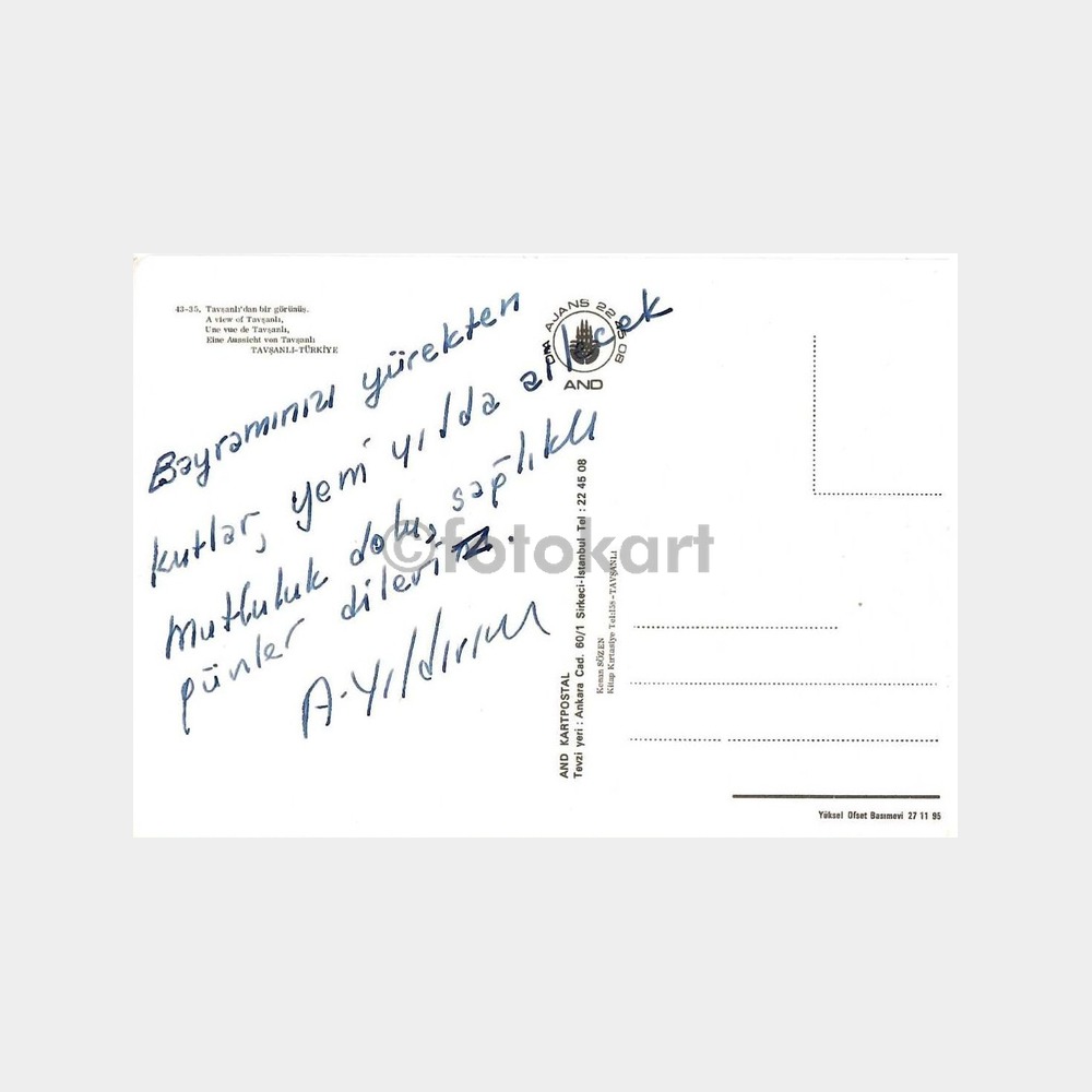 Tavşanlı Kartpostal - Görsel 2