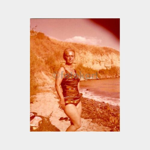 1978 Tekirdağ Mayolu Kadın Fotoğraf
