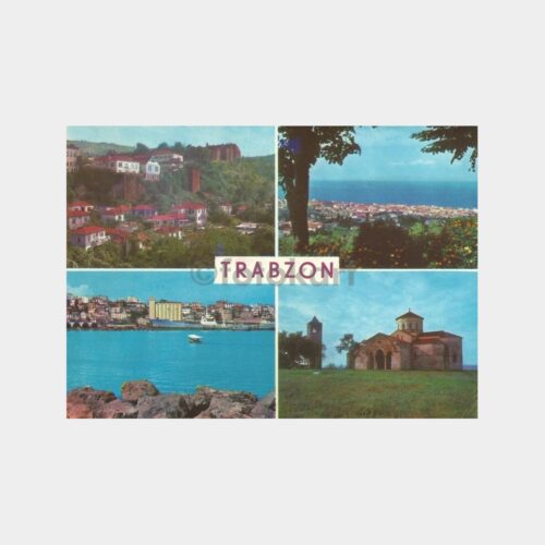 Trabzon 4 Görünüş Kartpostal
