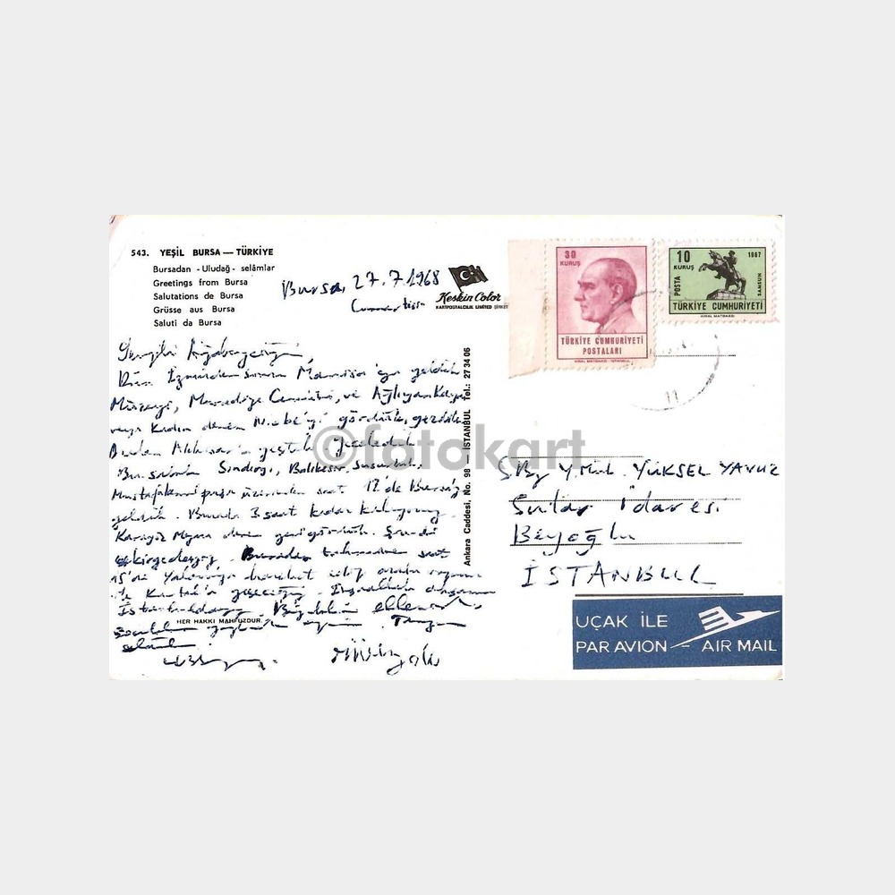 Uludağ 4 Görünüş Kartpostal - Görsel 2