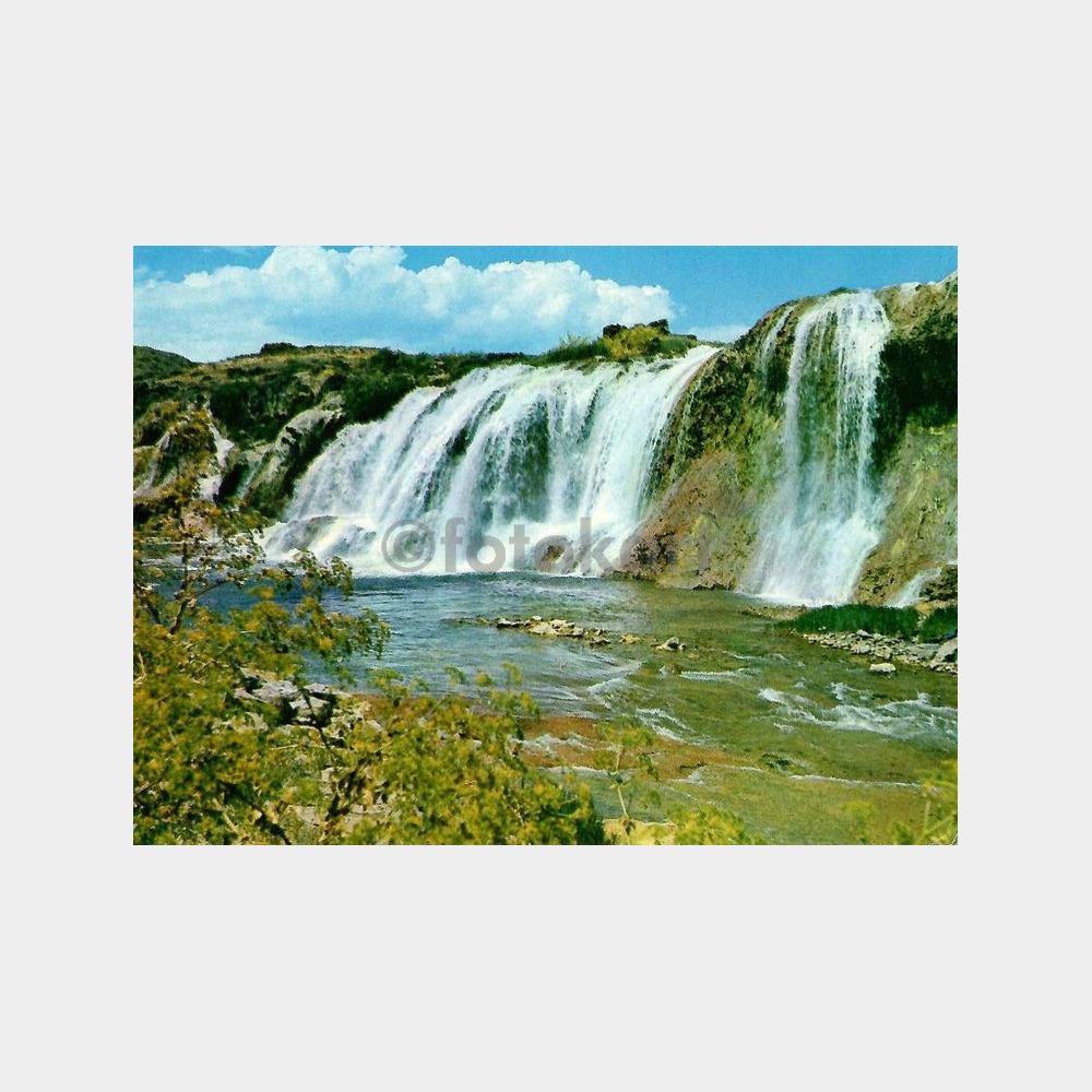 Van Muradiye Şelalesi Kartpostal