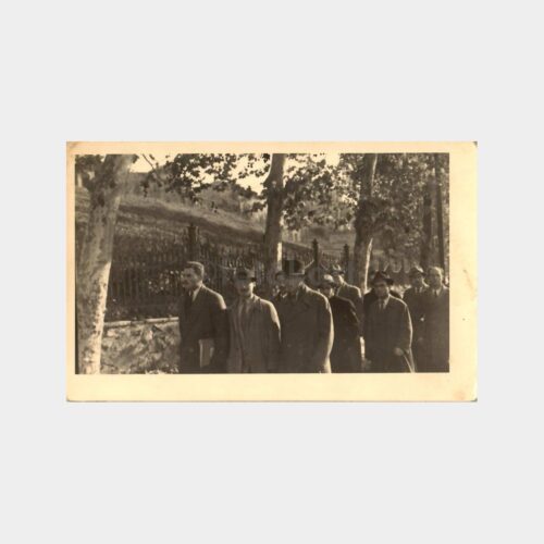 1942 Yıldız Beşiktaş Askerlik Hatırası Fotoğraf