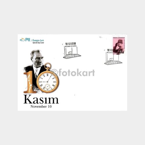 2021 10 Kasım FDC - İlk Gün Zarfı
