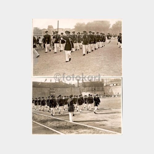 1950 19 Mayıs Spor Bayramı Fener Stadyumu 2 Adet Fotoğraf