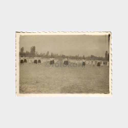 1948-49 Kız Öğrenciler Beden Eğitimi Fotoğraf