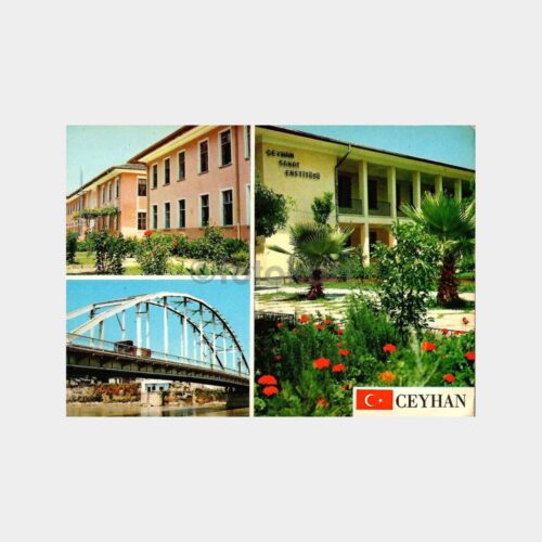 Adana Ceyhan 3 Görünüş Kartpostal