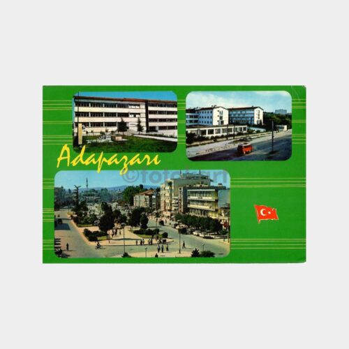 Adapazarı Şehirden 3 Görünüş Kartpostal