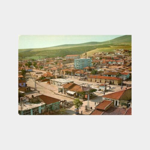 Afyon Emirdağ Şehir Merkezi Görünüş Kartpostal