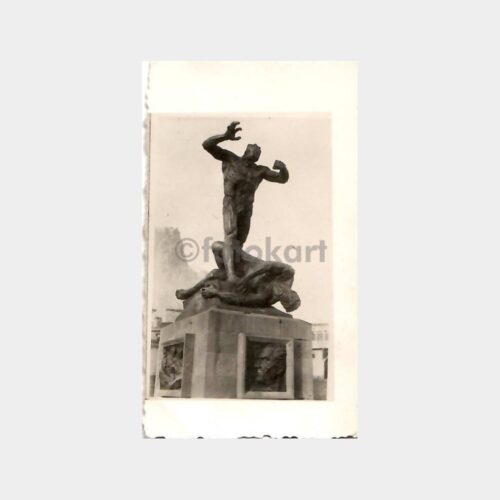 1943 Afyon Zafer Anıtı Tebrik Fotoğraf