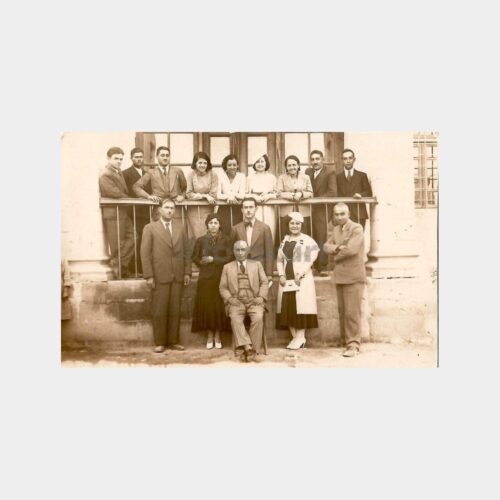 1930 Aksaray İli Öğretmenler Grup Fotoğraf