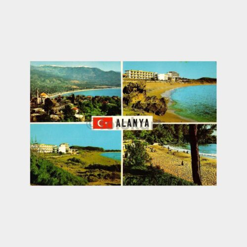 Alanya - Akdenizin İncisi 4 Görünüş Kartpostal