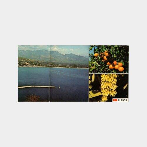 Alanya Altılı Büyük Boy Açıklamalı Kartpostal