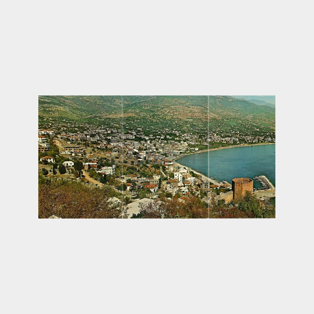 Alanya Altılı Büyük Boy Açıklamalı Kartpostal - Görsel 2