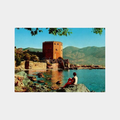 Alanya Kalesi Kartpostal