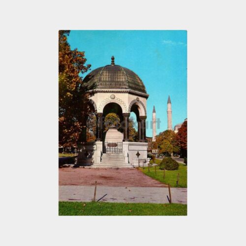 Alman Çeşmesi Sultanahmet Kartpostal