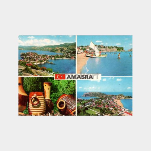 Amasra Şehirden 4 Görünüm Kartpostal