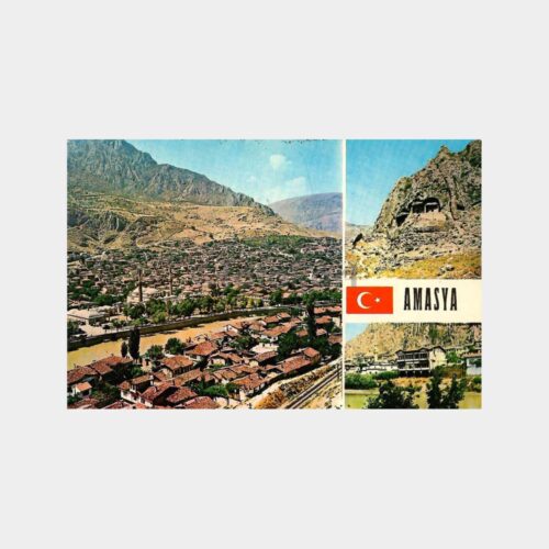 Amasya 3 Görünüm Kartpostal