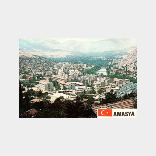 Amasya Genel Görünüş Kartpostal