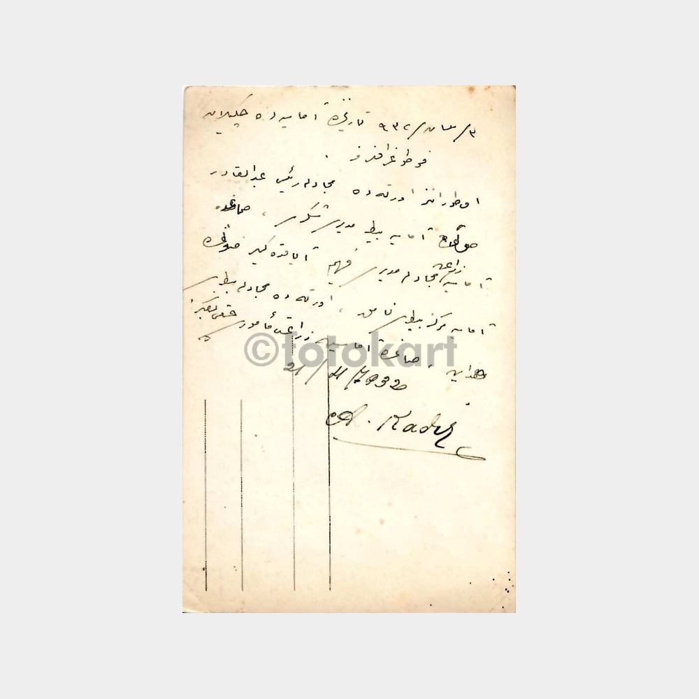 1931 Amasya Önemli Kişiler Stüdyo Fotoğrafı - Görsel 2