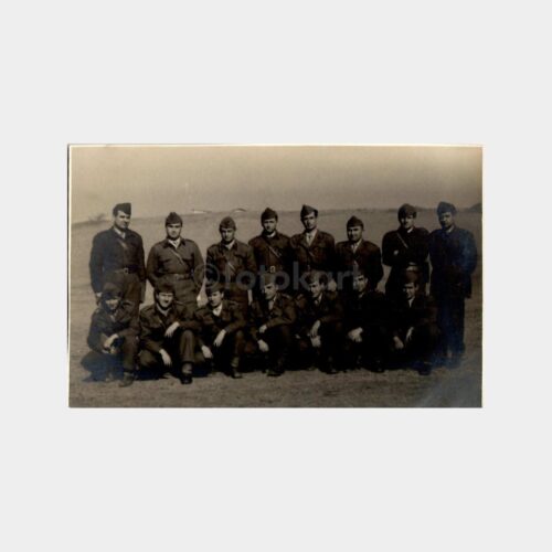1952 Ankara 2. Tabur Asker-Subaylar Fotoğraf