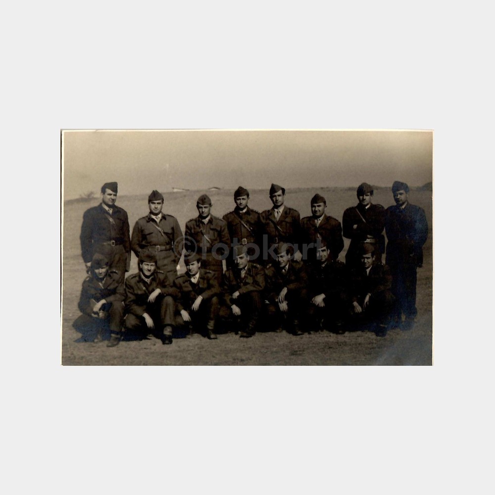 1952 Ankara 2. Tabur Asker-Subaylar Fotoğraf