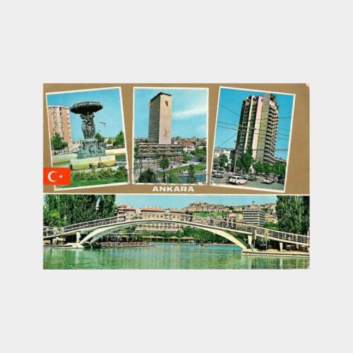 Ankara 4 Görünüş Kartpostal