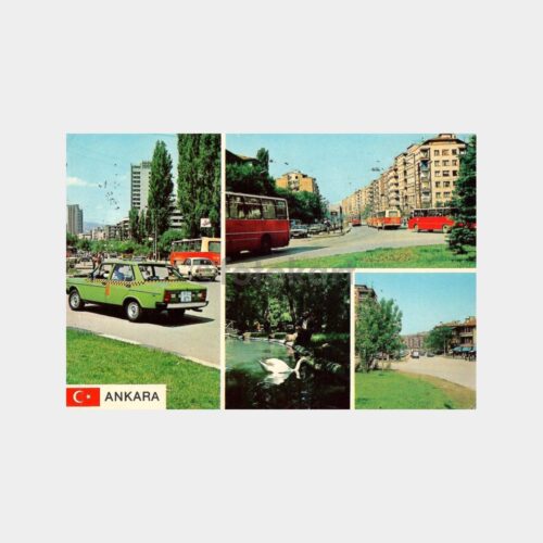 Ankara 4 Görünüş Kartpostal