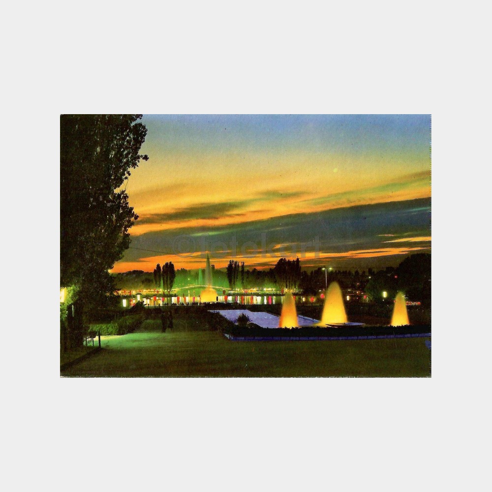 1975 Ankara Gençlik Parkı Görünüş Kartpostal