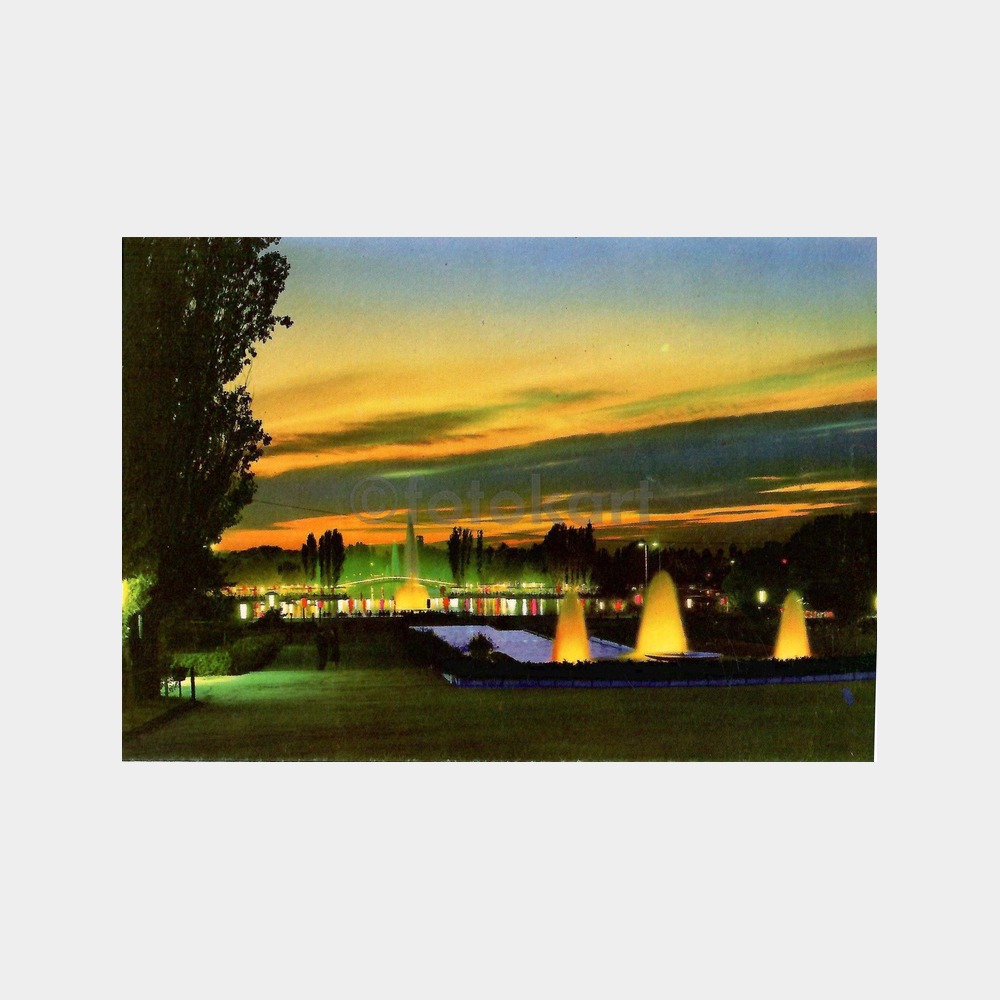 1975 Ankara Gençlik Parkı Konulu Kartpostal