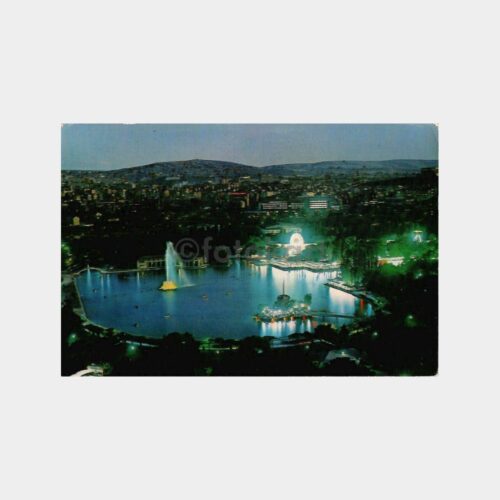 Ankara Gençlik Parkı Gece Görünüm Kartpostal
