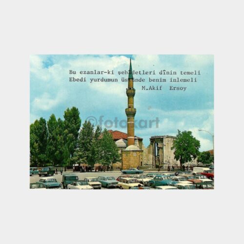 Ankara Hacıbayram Camii Kartpostal