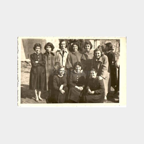 1954 Ankara Kız Lisesi Hatıra Fotoğraf