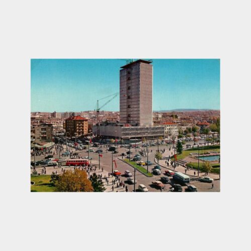Ankara Kızılay Genel Görünüş Kartpostal