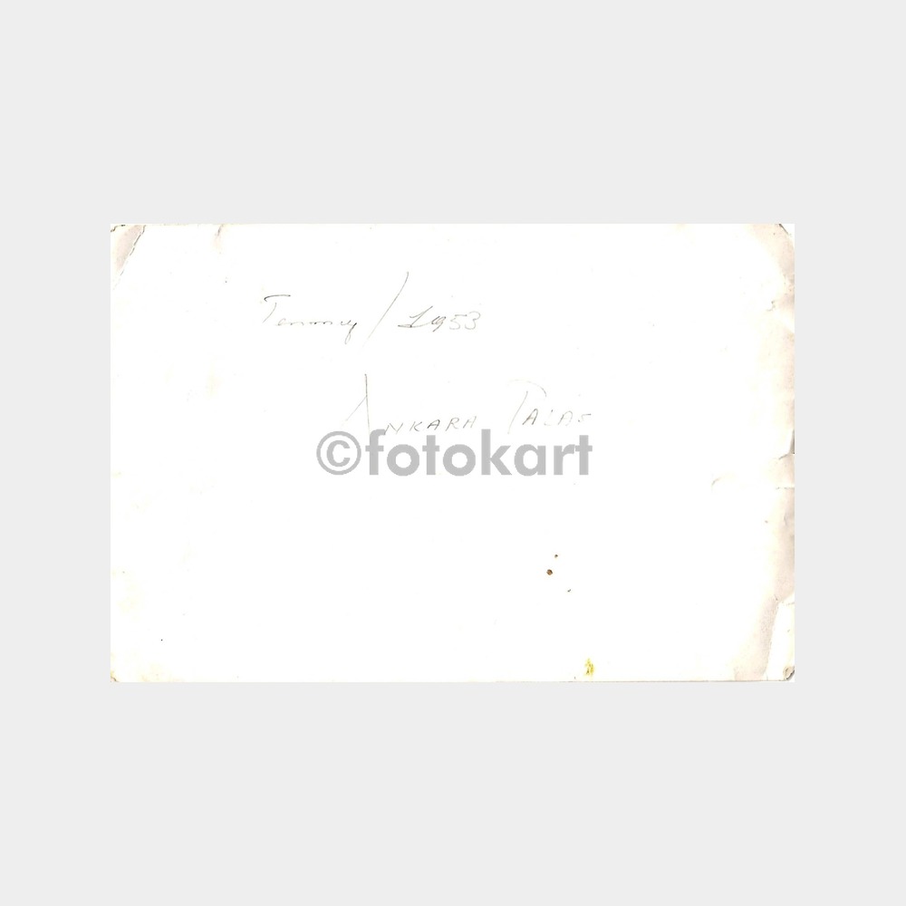 1953 Ankara Palas - Askeri Bir Davet Fotoğraf - Görsel 2