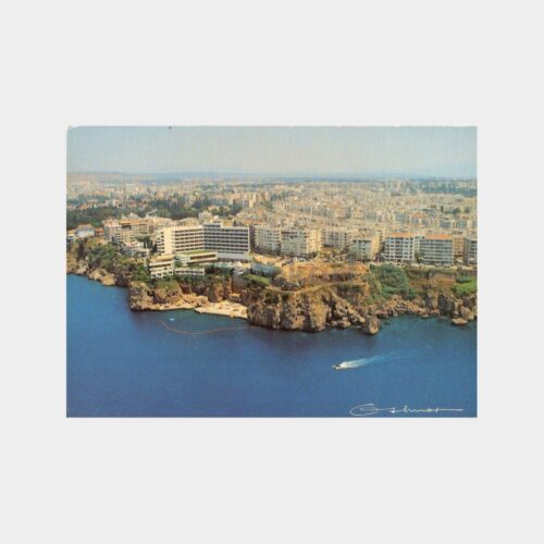 Antalya Falezler Genel Görünüş Kartpostal