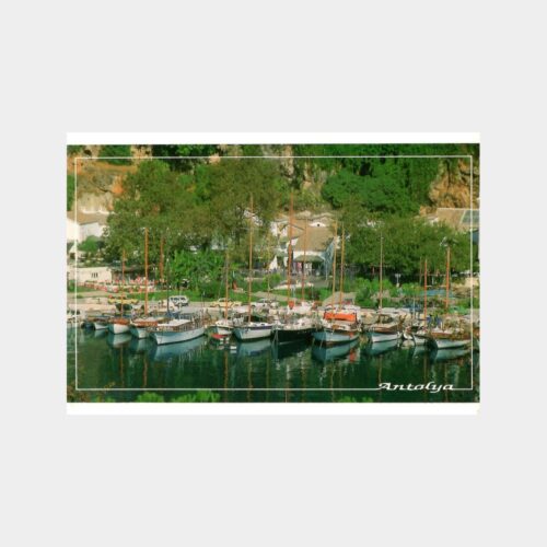 Antalya Kaleiçi Marina Kartpostal